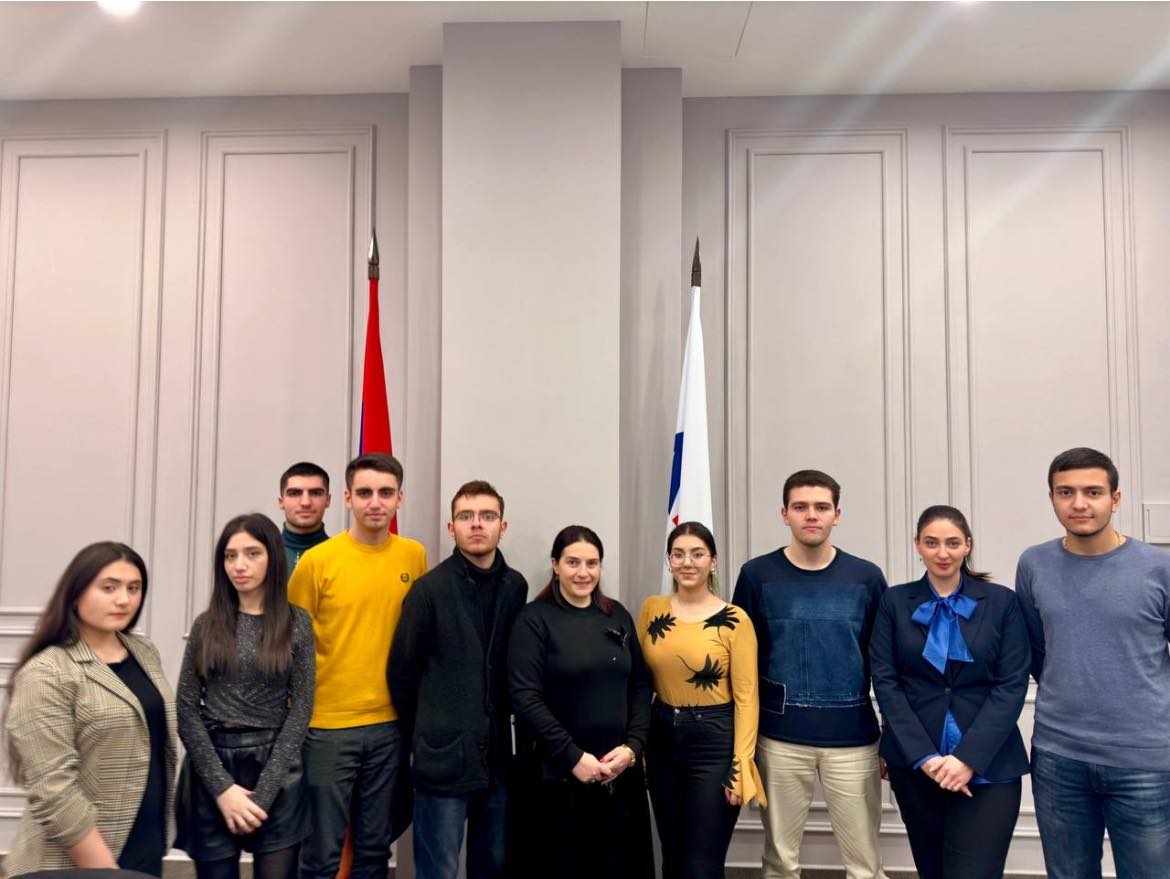 Visit of the students of the 9th cohort of the School of Liberal Politics to the Arbitration and Mediation Center of Armenia (AMCA)